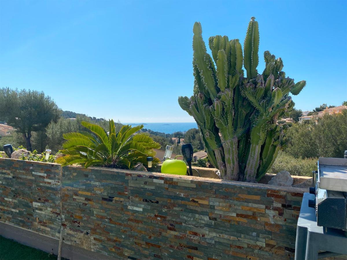 Vuemer Bandol - Grande Terrasse De 45M2 Vue Mer Piscine Parking ภายนอก รูปภาพ